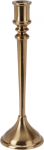 Metalinė žvakidė, auksinės sp., 29 cm