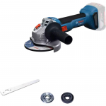 Akumuliatorinis kampinis &scaron;lifuoklis BOSCH GWS 18V-8 Solo, 18 V, 125 mm, be akumuliatoriaus