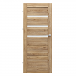 Vidaus durų varčia Verte Home H.3, mauvella ąžuolo sp., 844 x 2030 x 40 mm, kairė