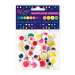 Lipnios judančios akys, MIX, 75 vnt.(8, 10, 15)