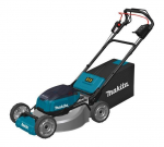 Akumuliatorinė vejapjovė MAKITA DLM532Z, 2 x 18 V, 53 cm, 70 l, savaeigė, be akumuliatoriaus