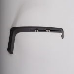 Karnizo laikiklis UNIVERSAL, mat. juodos sp., 14 cm