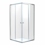Du&scaron;o kabina INVENA PARLA, kvadratinė, be padėklo, skaidri, 180x90x90CM