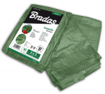 Sustiprintas tentas Bradas Green, 4m x 5m, 90 g/m&sup2;