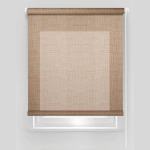 Klasikinė ritininė užuolaida PRESTIGE, rusvos sp., &Oslash; 25 mm, 60 x 160 cm, 100 % PES