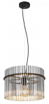 Pakabinamas &scaron;viestuvas GLOBO GORLEY, 1xE27, 60W, 230V,  metalinis, juodos sp, &oslash;40x150cm