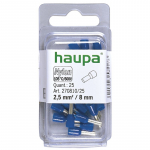 Antgalis laidų sujungimui HAUPA, 2,5/8 mėlynos sp.