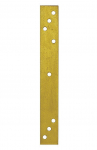 Montavimo plok&scaron;telė, 293x40x5,0mm, geltonai cinkuota