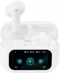 Belaidės ausinės STREETZ  T600-WHT, ANC ir ENC, baltos sp.