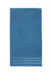Vonios rank&scaron;luostis CREYA TAMARA, žydros sp., 70 x 140 cm, 100% medvilnės, 450 g/m2