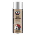 Stabdžių apkabos dažai K2 Caliper, sidabrinės sp., 400 ml