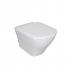 Pakabinamas unitazas RAVAK Classic RimOff, Classic Slim dang., baltos sp., 44 x 39 x 53cm