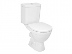 Unitazo komplektas JIKA LYRA PLUS, be dangčio, 3/6 l, pajungimas 60 laipsnių, baltos sp.