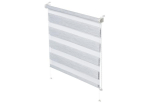 Mini ritininė užuolaida ZEBRA SILK, Z-761 &scaron;v.pilkos sp., 61,5 x 140 cm