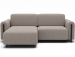 Kampinė sofa Acossta, kreminė sp., kairinė, 154 x 244 cm x 95 cm