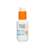 Apsauginis veido serumas nuo saulės Garnier Ambre Solaire Invisible Super UV SPF 50+, 30 ml