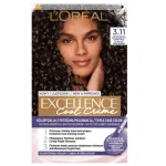 Plaukų dažai L&rsquo;Or&eacute;al Paris Excellence Cool Creme, 3.11 itin pelenų tamsiai ruda