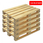 EURO EPAL padėklas, 800x1200 mm, apkrova iki 2000 kg, 5vnt.