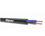 Instaliacinis gumuotas kabelis ELPAR (H05RR-F) 2 x 1 mm&sup2;, 100 m