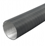 Aliuminio ortakis G125A, DN125, 3 m, antracito sp.
