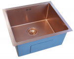Nerūdijančio plieno plautuvė D4843HC COPPER, 480 x 435 x 220 mm
