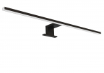 Vonios veidrodžių LED &scaron;viestuvas COMAD CAPRI ALA 2 BLACK, 60 cm