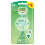 Vienkartiniai moteri&scaron;ki skustuvai jautriai odai Wilkinson My Intuition Xtreme3 Comfort Sensitive, 6 vnt.