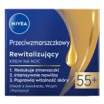 Naktinis veido kremas nuo rauk&scaron;lių 55+ Nivea, 55+, 50 ml