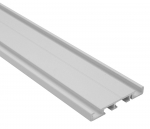 Lubinis karnizas, aliumininis, baltos sp., 2 bėgelių, 150 cm