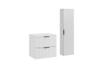 Vonios baldų komplektas COMAD ADW B WHITE 60 cm, balta