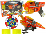 Transformeris dinozauras Dinobots 2in1 su &scaron;audymo funkcija, oranžinis