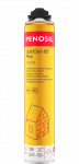 Pistoletinės sandarinimo putos PENOSIL Goldgun 65 Plus &scaron;viesiai geltonos sp.,  850 ml