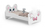 Vaiki&scaron;ka lova Pink Cat, 160x80 cm