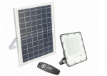 LED prožektorius GTV BRAVOS įkraunamas saulės energija, IP65, 50W, 6400K, 500lm, 120&deg;, su pultu