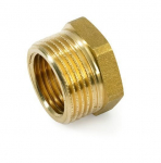 Žalvarinė redukcija GENERAL FITTINGS, 1/2"x 1/4", i&scaron;or/vid