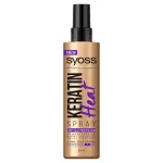 Nuo kar&scaron;čio saugantis plaukų pur&scaron;kiklis Syoss Keratin Heat Spray, 200 ml