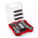 Sukimo antgalių ir galvučių rinkinys EINHELL, su 1/4" terk&scaron;le, 37 vnt.