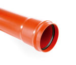 PVC lauko kanalizacijos vamzdis PIPELIFE COEX SN4, DN110 x 3,2 x 2000