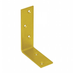 Montavimo kampas, 100 x 75 x 30 x 3 mm, geltonai cinkuotas 20 vnt.