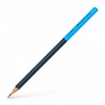 Pie&scaron;tukas Grip 2001 HB Faber-Castell pusiau &scaron;v.mėlynas korpusas
