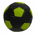 Sėdmai&scaron;is-pufas vaikams Ball XXL (40 cm), Black/Lime