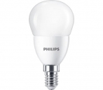 LED lemputė PHILIPS, P48, E14, 7W (=60W), 4000K, 806 lm, &scaron;altai baltos sp.