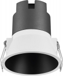 Įleidžiamas LED &scaron;viestuvas OSRAM SPOT TWIST, IP20 10W 4000K 700lm, juodos sp., &oslash;9,3cm