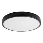 Lubinis LED &scaron;viestuvas SOLLUX ONYX 60 3000K, juodas