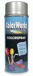 Pur&scaron;kiami sidabro efekto dažai COLOR-WORKS RAL9006, 400 ml