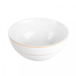 Porcelianinis dubenėlis MariaPaula Classic Gold, baltos sp., &oslash; 19 cm, 820 ml