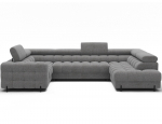 Kampinė sofa Fectory, &scaron;viesiai pilka sp., 205 x 346 cm x 93 cm