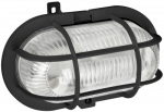 Visuomeninis &scaron;viestuvas SPECTOR LIGHT, IP44, E27, 60W, 230 V, juodos sp., 18,6x12,2x10,8cm