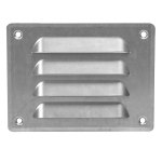 Metalinės ventiliacijos grotelės MR14105Zn, 140 x 105 mm, cinkuotos