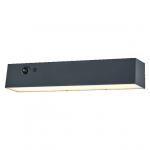 Sieninis LED lauko &scaron;viestuvas OSRAM ENDURA SOLAR SHORE įkr. saule IP54 12W 3000K 1000lm su davikliu